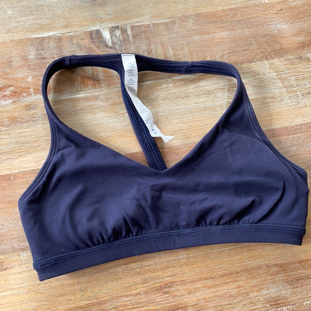 Lulu bra navy size 4